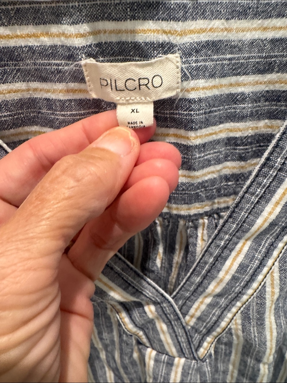 Pilcro from Anthropology fall top.